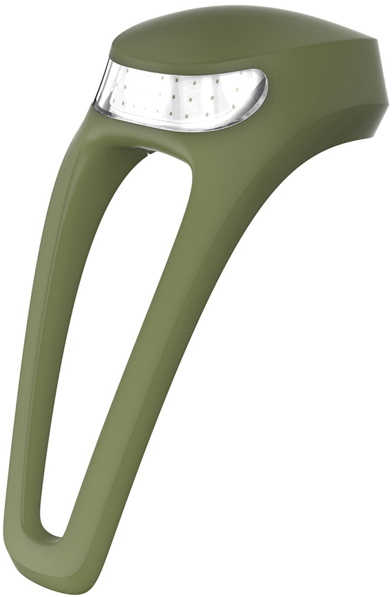Frog V3 Front Baglygte   Grøn fra Knog