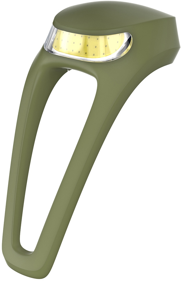 Frog V3 Front Forlygte   Grøn fra Knog