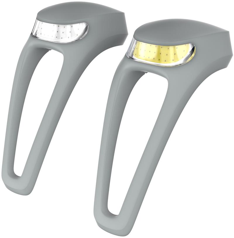 Frog V3 Set Lygtesæt   Grå fra Knog