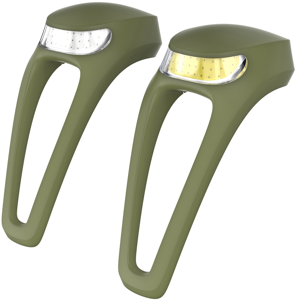 Frog V3 Set Lygtesæt   Grøn fra Knog