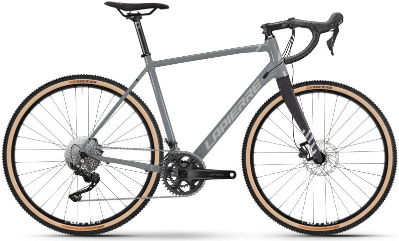 Crosshill 5.0 2025   Light Grey Glossy fra Lapierre