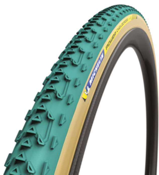 Power Cyclocross Jet Folding 700x33c (33 622)   Gravel Dæk   Grøn Brun fra Michelin