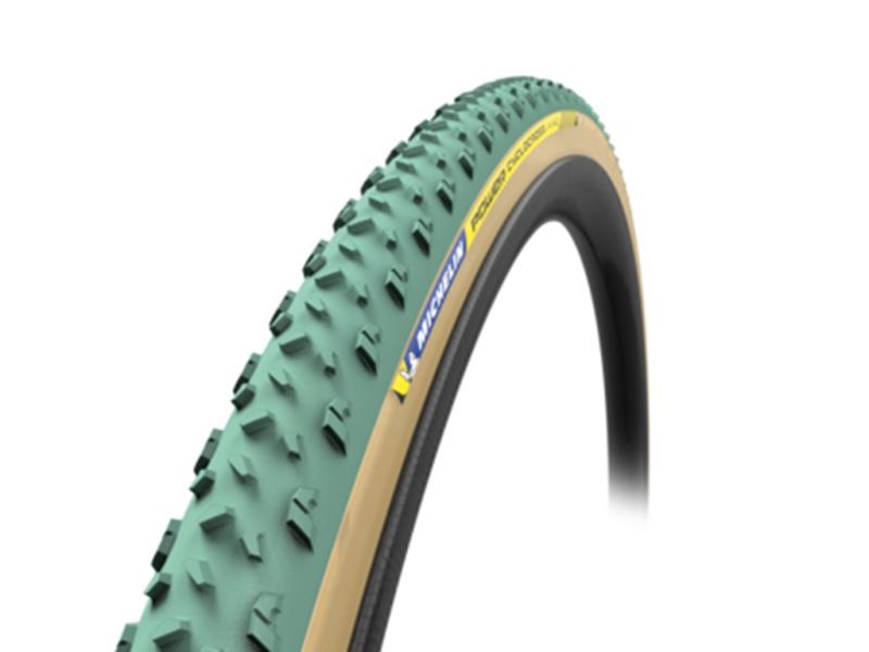 Power Cyclocross Mud Folding 700x33c (33 622)   Gravel Dæk   Grøn fra Michelin