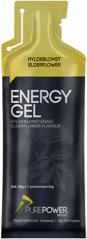 Energi Gel med Hyldeblomst - 40g fra Purepower
