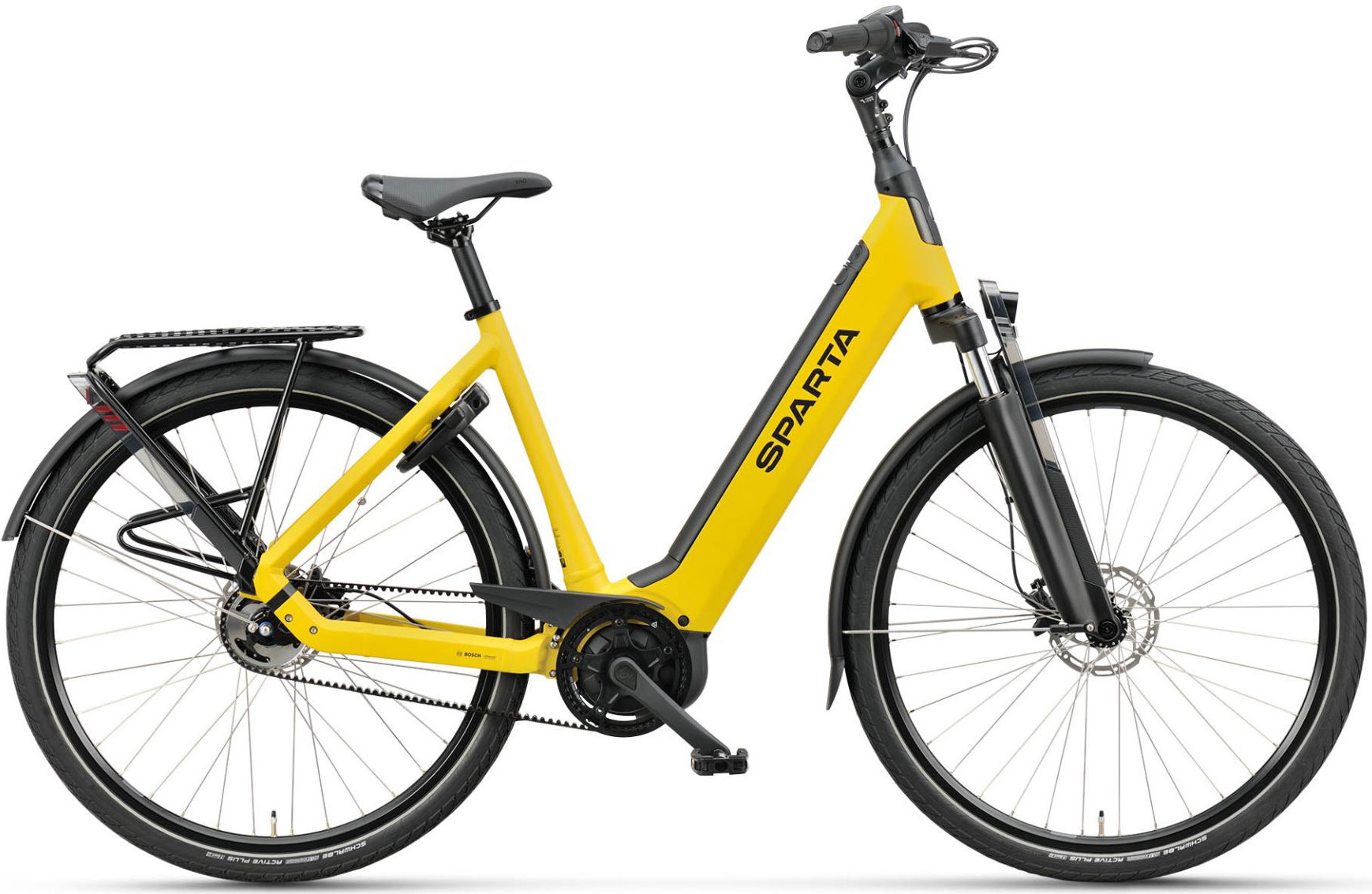 D-RULE ENERGY M5TB Elcykel 2023 - Gul og Stilren