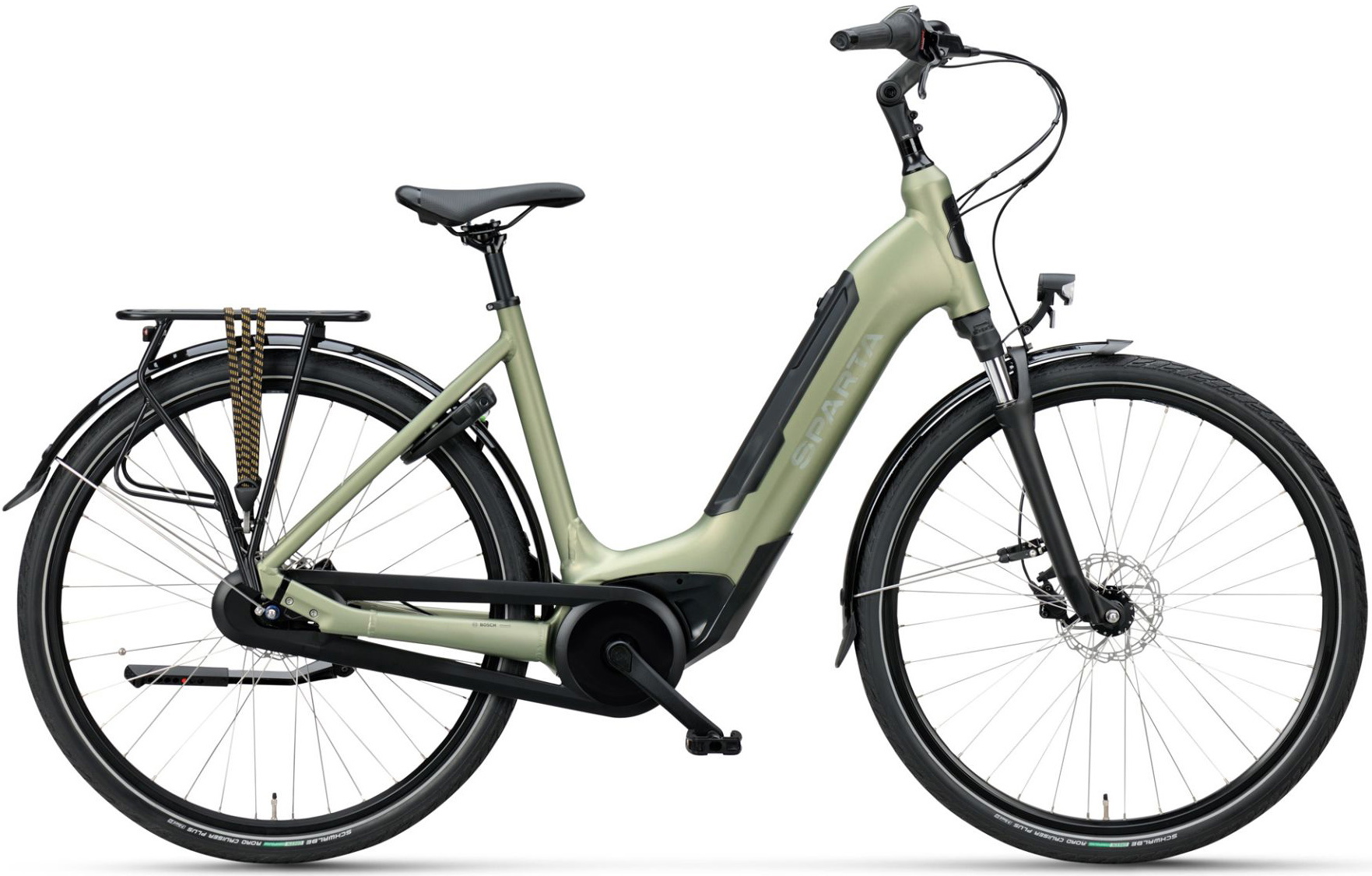 C Grid Fit M7tb Elcykel Dame 2023 - Grøn fra Sparta