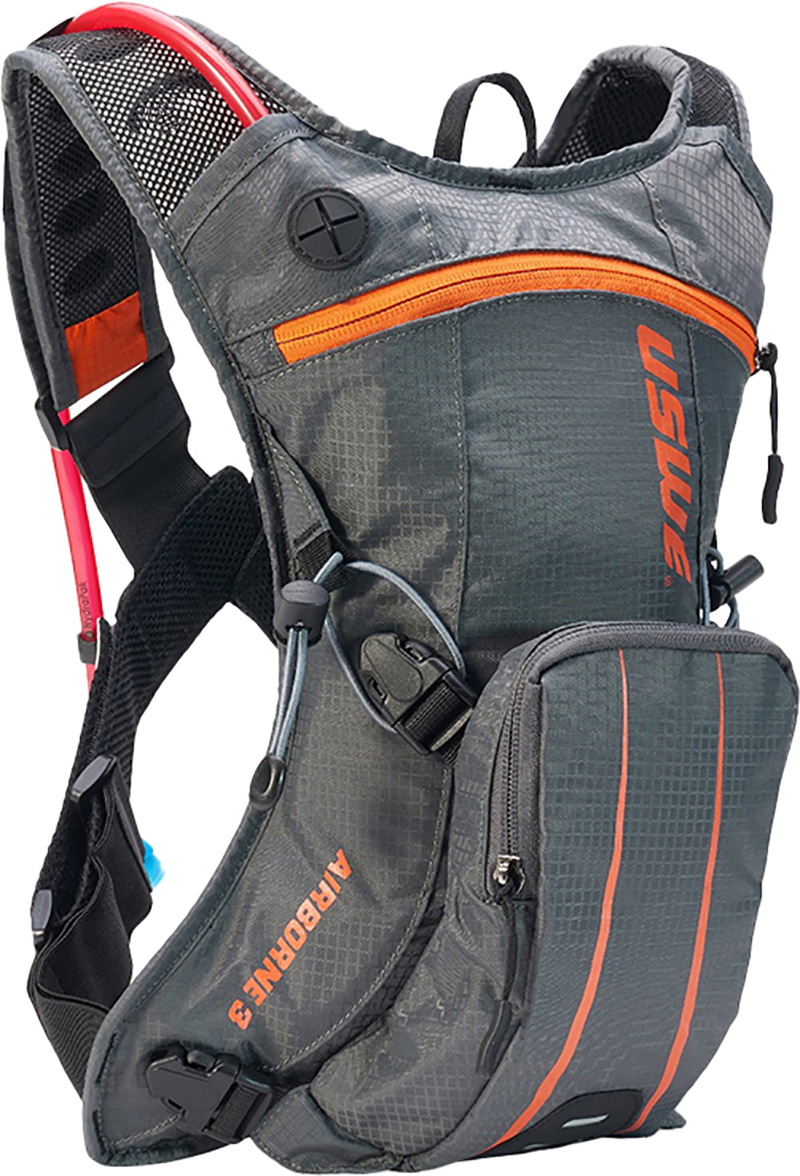 Backpack Airborne 3 Drikkerygsæk   2000ml   Grå fra Uswe