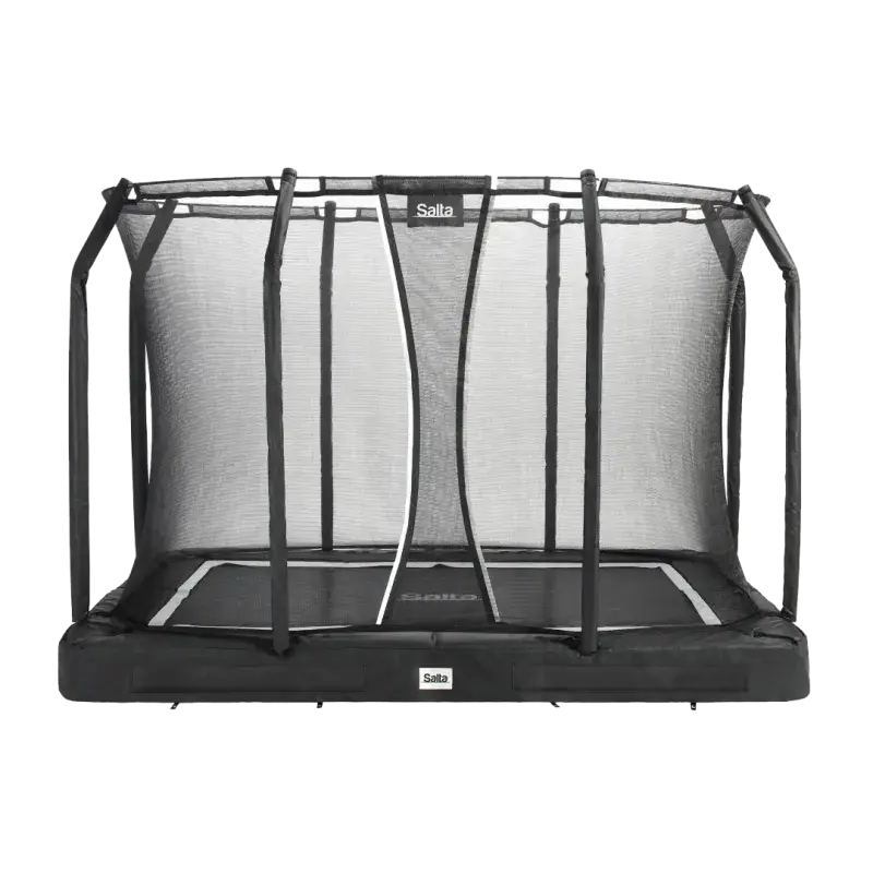 Trampolin Premium Ground 305x214 Cm Inkl. Sikkerhedsnet fra Salta