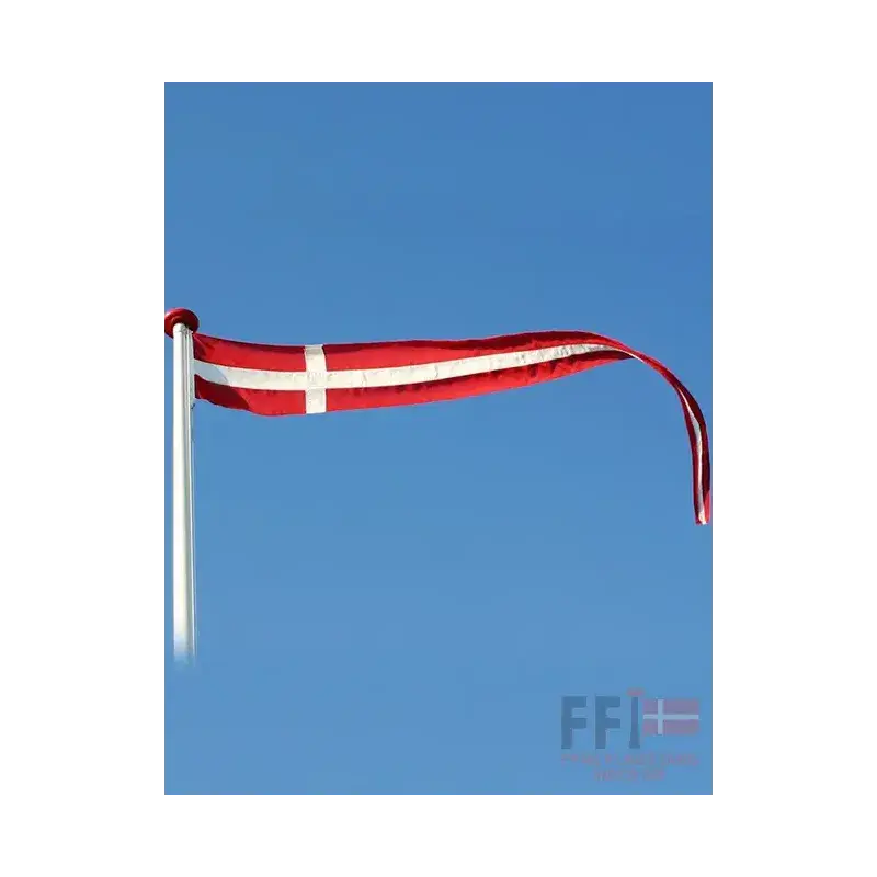 Dannebrogs Stander til 8 Meter Glasfiberflagstang