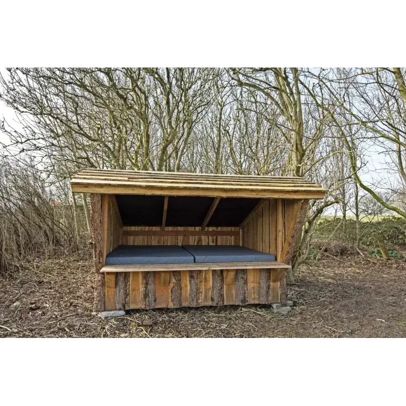 Tiset Shelter Model Gram Usamlet 240x210 fra Tiset Savværk