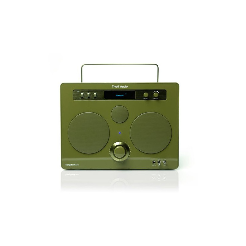 Audio Songbook Max, Green Analog Eg Aux In Forforstærker   Bluetooth Højtaler fra Tivoli