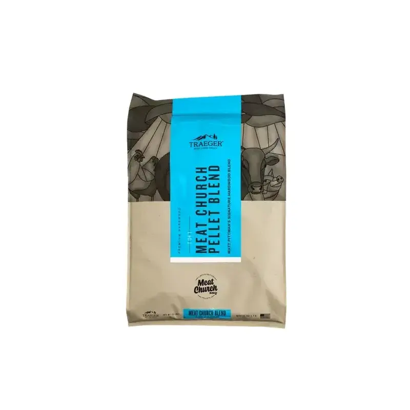 Meat Church Blend   Limited Edition Træpiller   Pel350 fra Traeger