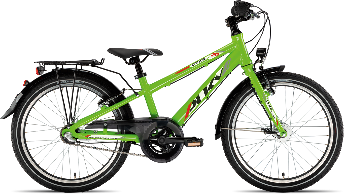 Cyke 20 3 3g 20" Dreng, Grøn fra Puky