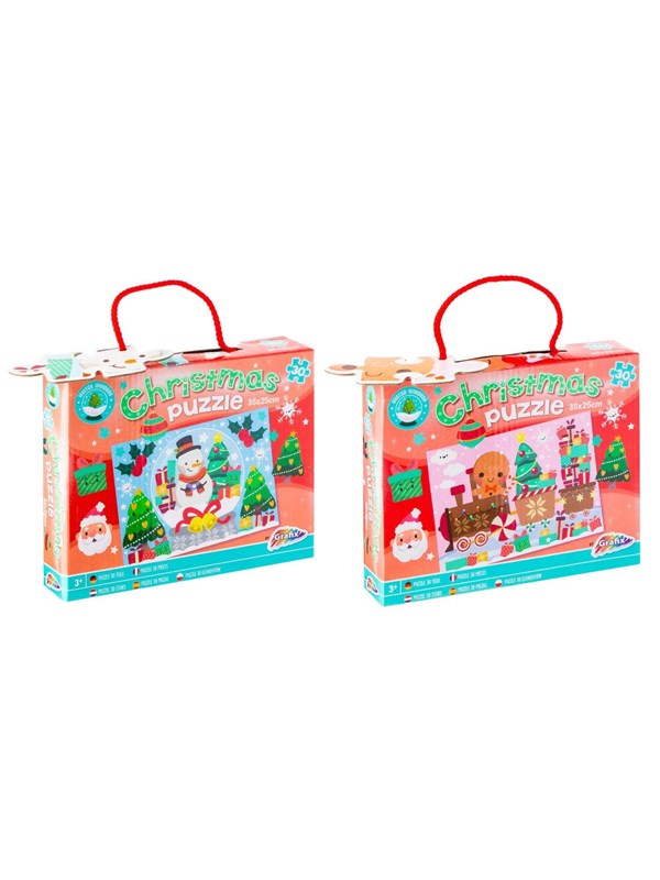 Christmas Puzzle 30 Pcs. Floor fra Grafix