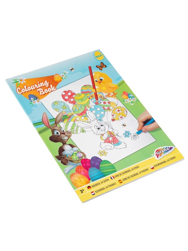 Coloring Book Easter A4 64 Pages. fra Grafix