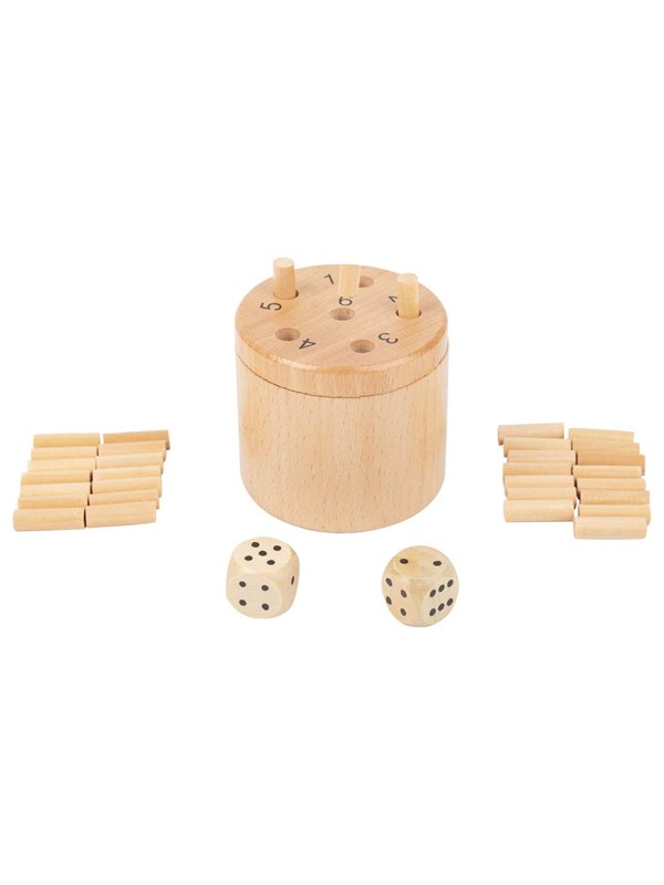 Dice Game Super Six Dice fra Small Foot