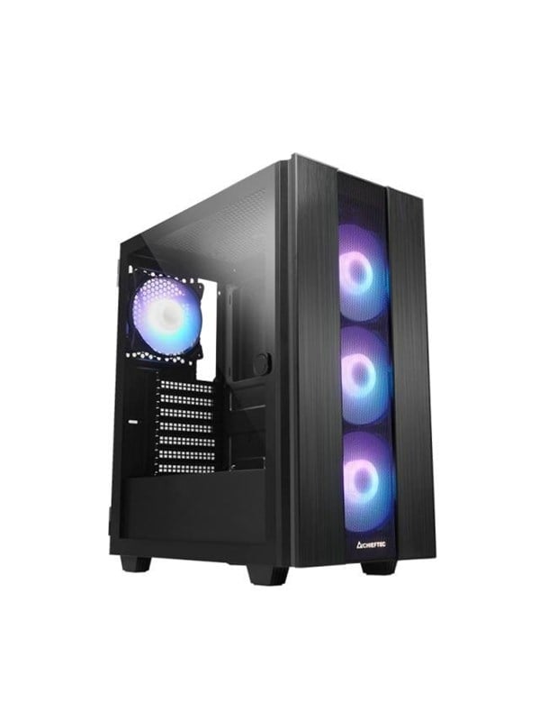 Gamer Series Hunter 2   Kabinet   Tower   Sort fra Chieftec