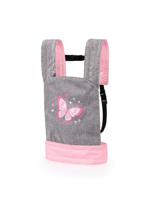 Doll Carrier   Grey Pink (62233aa) fra Bayer Design