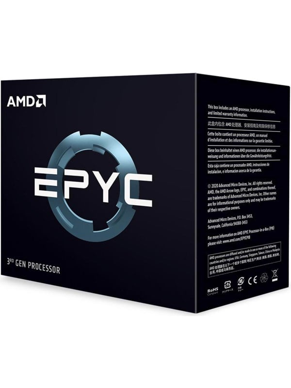 Epyc 7313 Cpu   16 Kerner   3 Ghz     Sp3     Boxed (uden Køler) fra Amd