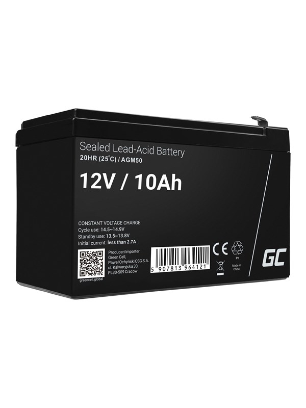 Agm Battery   Lead Acid fra Green Cell