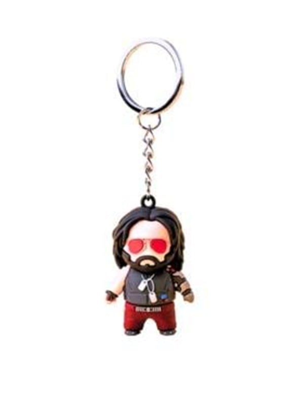 Cyberpunk 2077 Johny Silverhand 3d Keychain   Nøglering fra Good Loot
