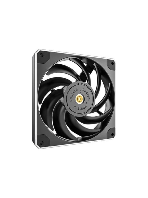 Metal 120 Pwm   Case Fan   Kabinet Køler   120mm   Grå fra Montech