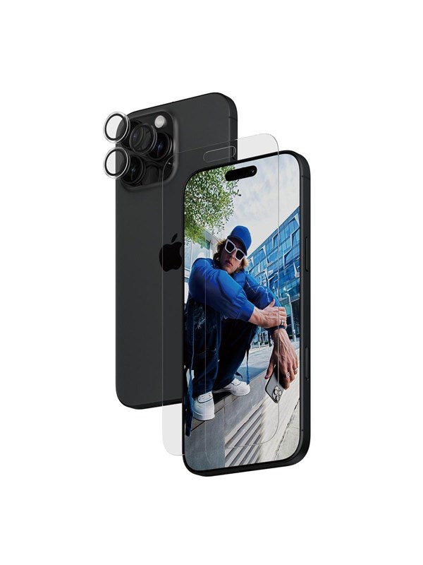 2 In 1 Bundle Iphone 16 Pro Max fra Panzerglass