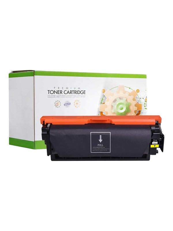 Yellow   Compatible   Remanufactured   Toner Cartridge (alternative For: Hp W9062mc)   Lasertoner Gul fra Static Control