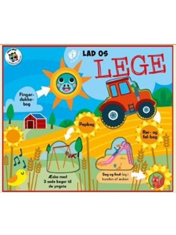 Gaveæske   Lad Os Lege   Børnebog   Board Books fra Forlaget Globe