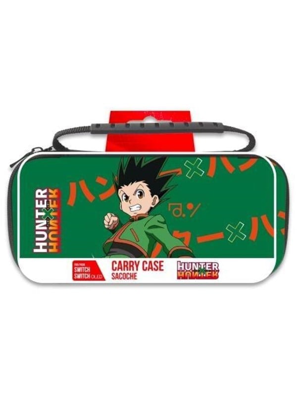 Hunter X Hunter Slim Bag For Switch And Switch Oled   Green   Gon   Taske   Nintendo Switch fra Trade Invaders