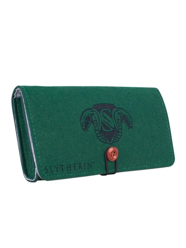 Harry Potter   Slytherin Switch Felt Pouch   Green   Taske   Nintendo Switch fra Trade Invaders