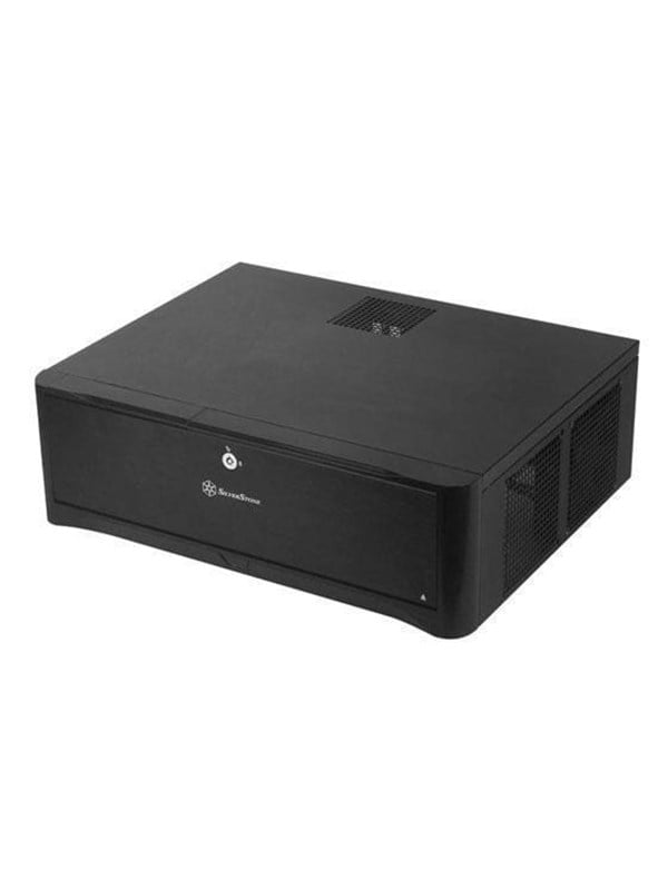 Grandia Gd06 Black   Kabinet   Desktop   Sort fra Silverstone