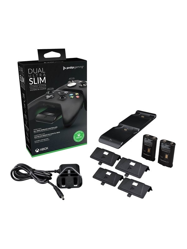 Gaming Dual Ultra Slim Charge System   Wireless Tilbehør Til Spillekonsol   Microsoft Xbox Series S fra Pdp