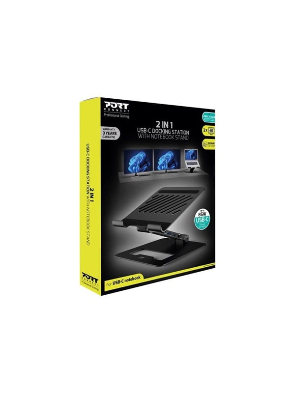 Port Connect   Docking Station   Usb C   2 X Hdmi   Gige fra Port Designs