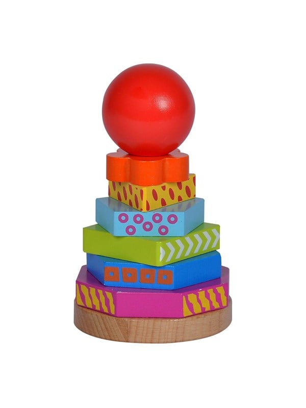 Wooden Stacking Game 8 Pieces. fra Eichhorn