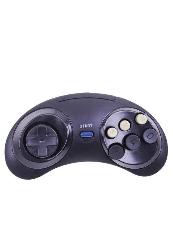 Megadrive Genesis Mastersystem 6 Button Controller   Wired Controller   Sega Mega Drive fra Trade Invaders