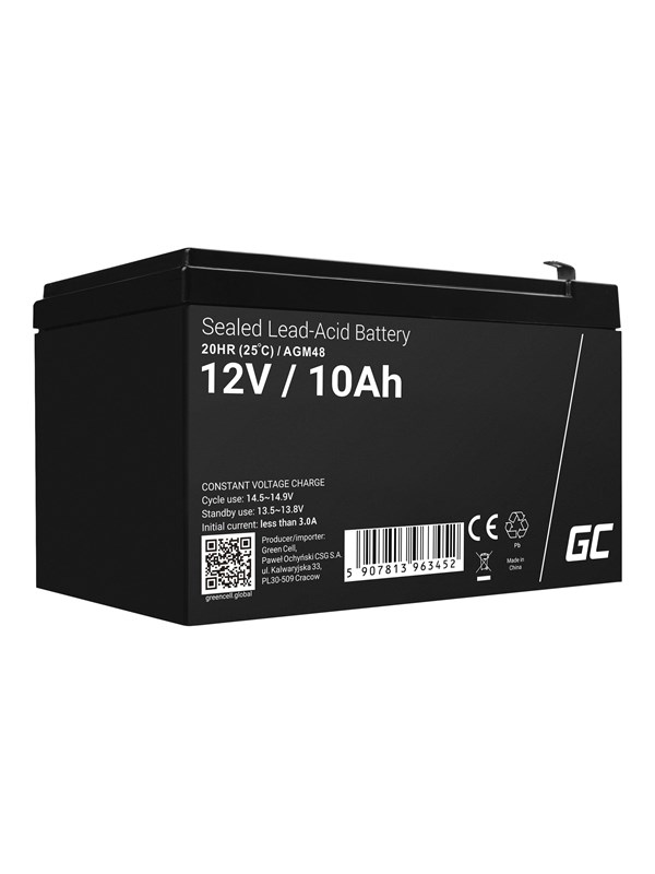 Battery   Lead Acid fra Green Cell