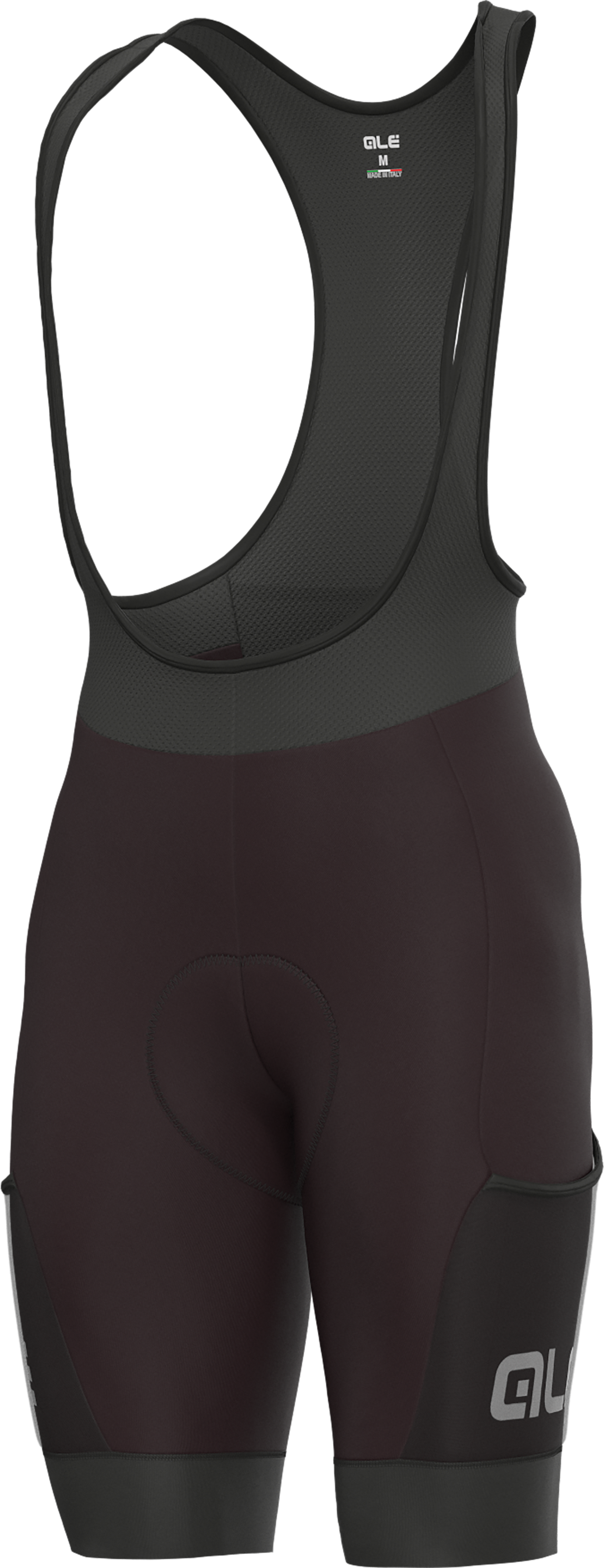 Bibshorts Stones Cargo Gravel   Brownie fra Alé