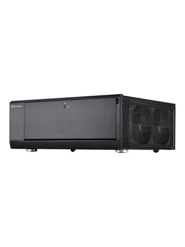 Grandia Gd10   Kabinet   Desktop   Sort fra Silverstone