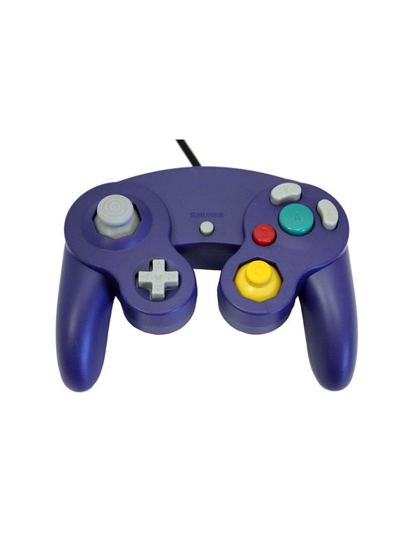 Retro Bit Gamecube Purple Usb   Wired Controller   Mac fra Retro-bit