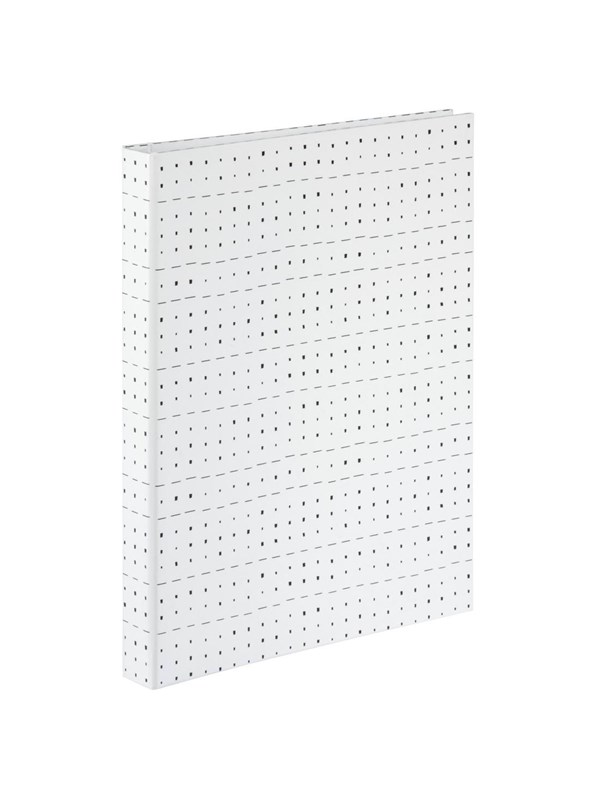 "graphic" Spiral Album 19 X 24.5 Cm 40 White Pages Squares fra Hama