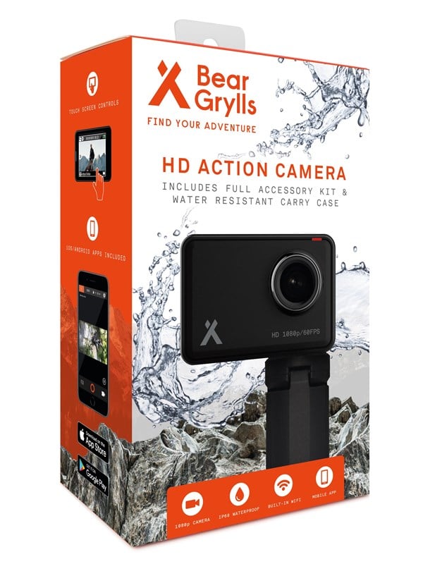 Hd Action Camera fra Bear Grylls