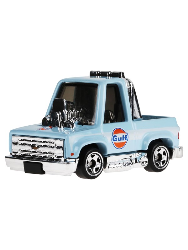 Tooned Gulf Series Toon&apos;d &apos;83 Chevy Silverado fra Hot Wheels