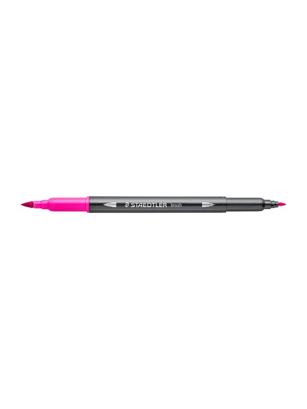 Akvarel Brush Pen Magenta, æske 10 Stk fra Staedtler
