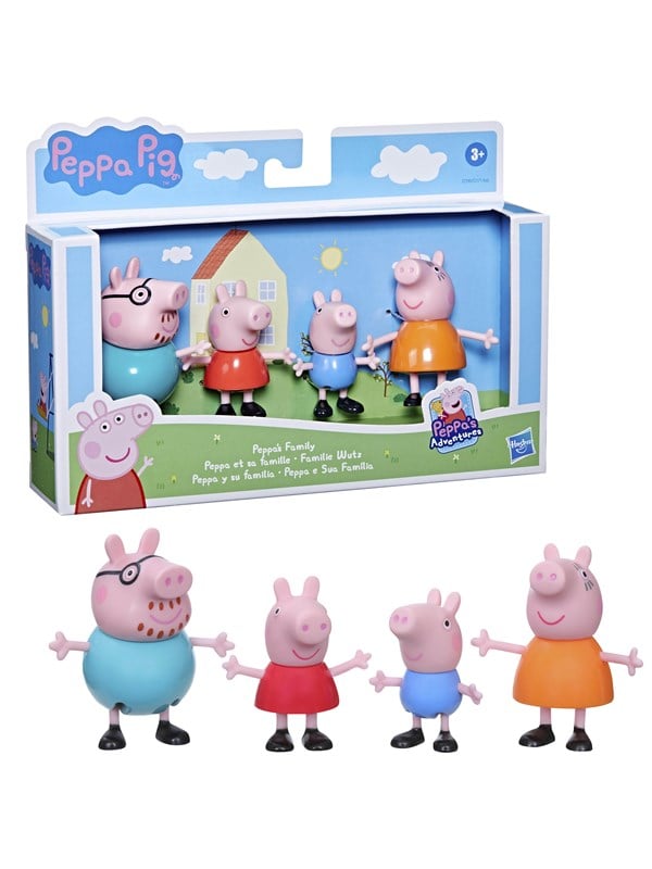 Gurli Gris Familie 4 Pak fra Peppa Pig