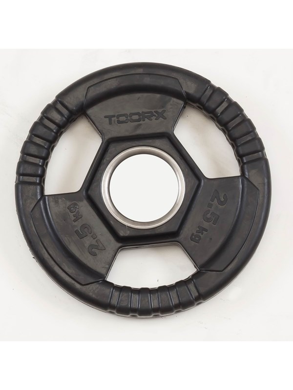 Gummi Vægtskive 2,5 Kg ø50 fra Toorx