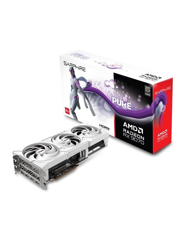 Radeon Rx 9070 Pure Oc   16gb Gddr6 Ram   Grafikkort fra Sapphire