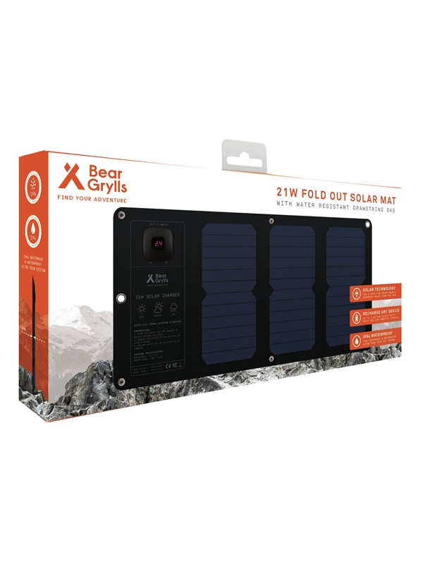 21w Solar Mat fra Bear Grylls