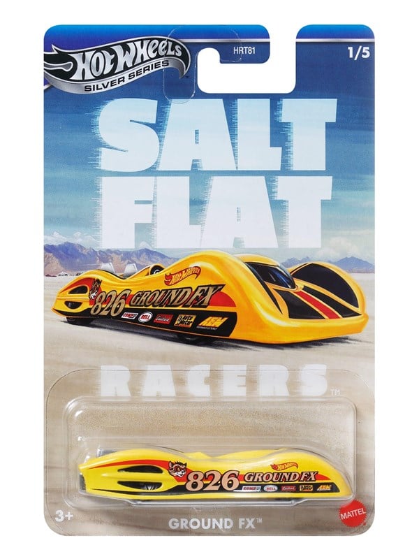 Silver Series Salt Flat Racers   Ground Fx fra Hot Wheels