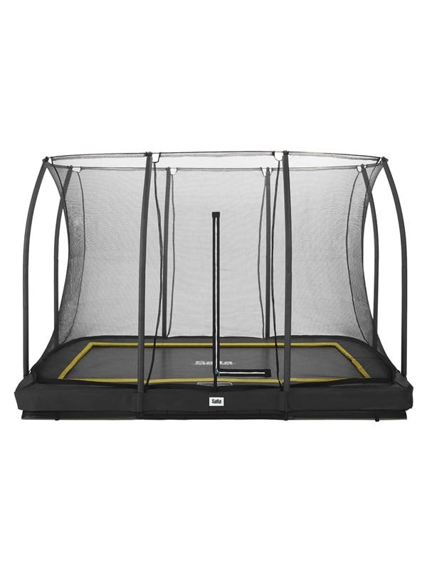 Trampolin Comfort Edition Ground 305 X 214 Cm Sort fra Salta